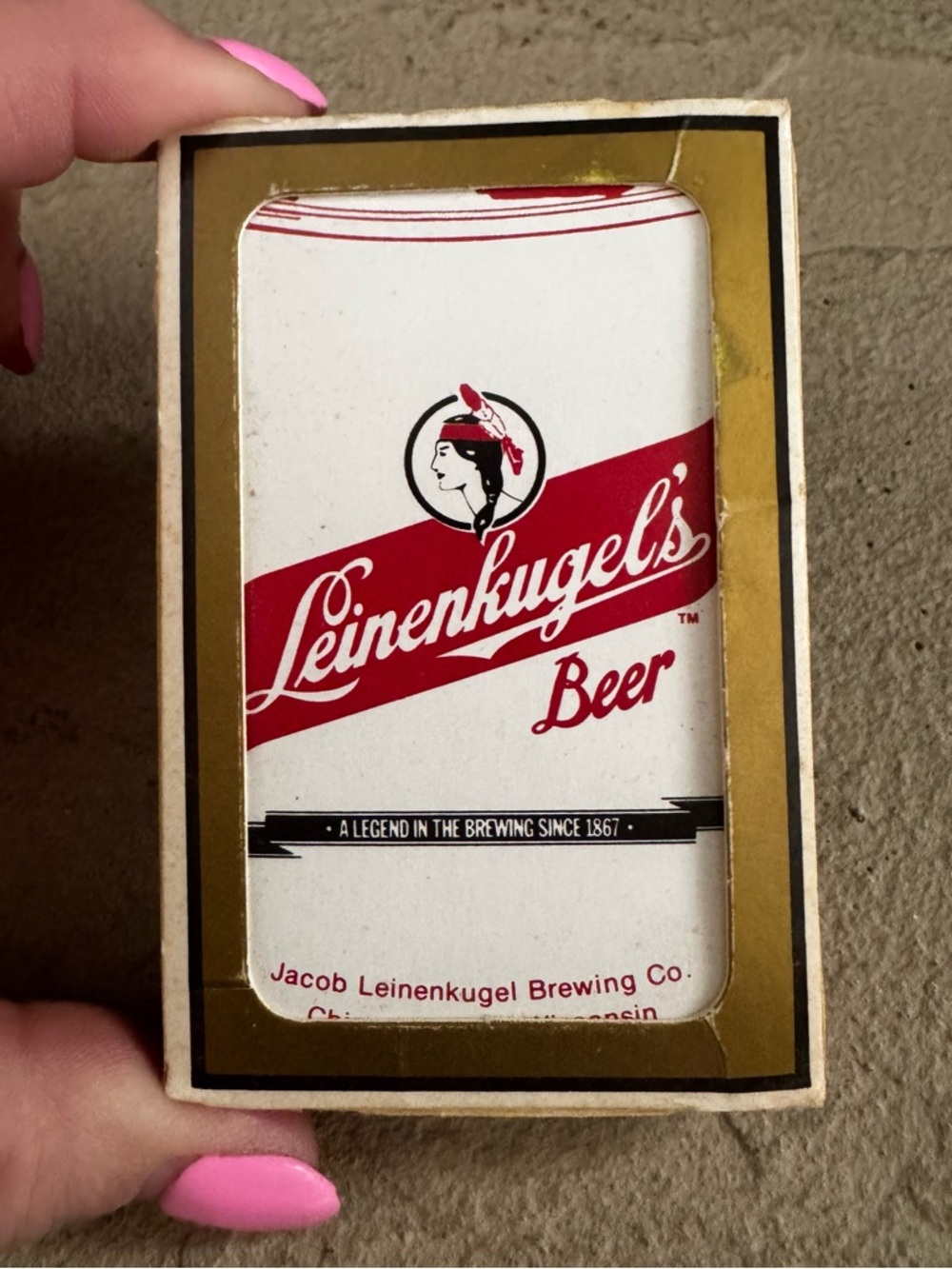 Leinenkugel's Beer Complete Vintage Card Deck Signed Jack Leinenkugel